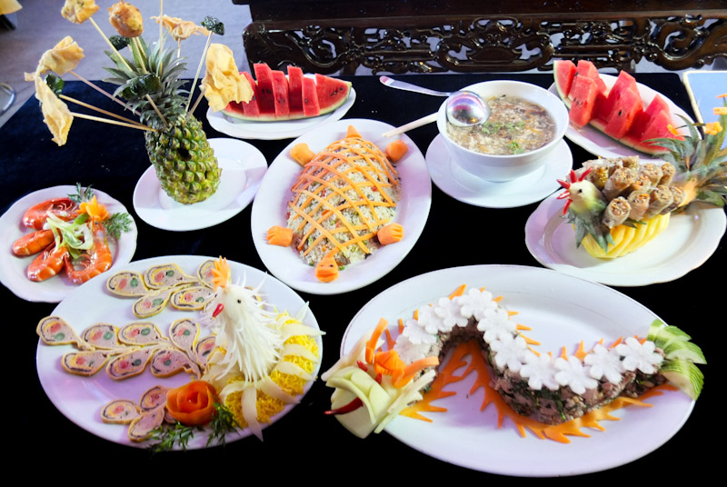 Món ăn đám cưới miền trung